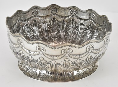 Lot 1125 - MARTIN, HALL & CO; a Victorian hallmarked...