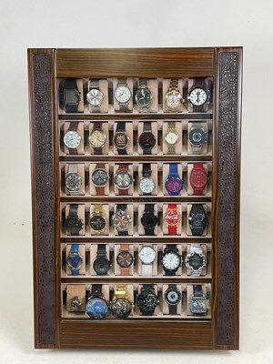 Lot 1373 - A large collection of wristwatches by Atlas...