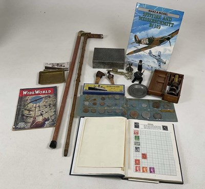 Lot 53 - A group of collectors' items, including two...