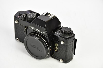 Lot 1171 - PENTAX; a Pentax ILX 35mm film camera, with...