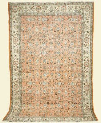 Lot 74 - A vintage Anatolian handmade woollen rug, 260...