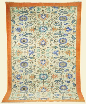 Lot 76 - A vintage Anatolian handmade woollen rug, 270...