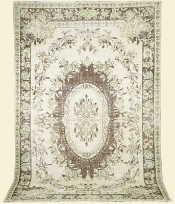 Lot 77 - A vintage Anatolian handmade woollen rug, 265...