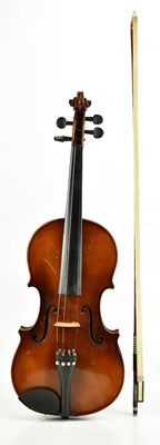 Lot 1159 - An unnamed modern full size violin with...