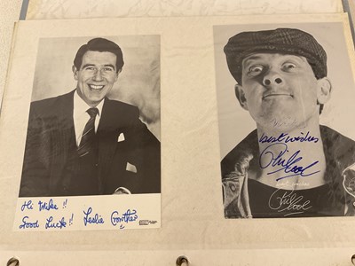 Lot 1546 - An album containing comedian and comedy actor...