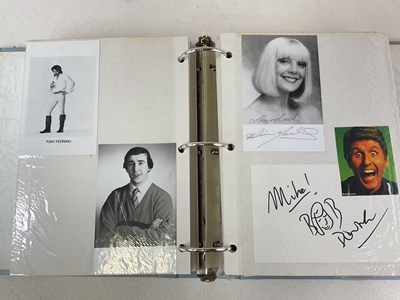Lot 1546 - An album containing comedian and comedy actor...