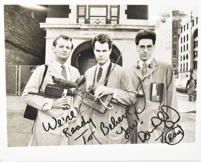 Lot 1652 - GHOSTBUSTERS (original); a black and white...