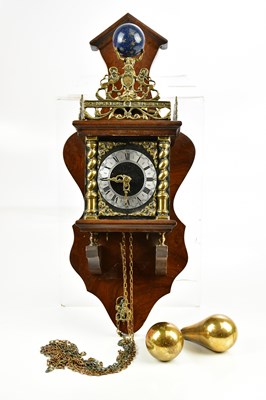 Lot 679 - A reproduction Atlas clock, with silvered...