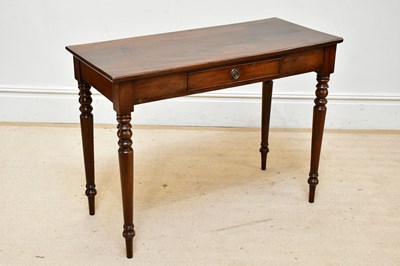 Lot 181 - A 19th century mahogany side table, with...