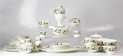 Lot 301 - WEDGWOOD; a 'Strawberry Hill' part dinner and...