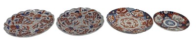 Lot 1057 - A pair of modern Japanese Imari decorated...