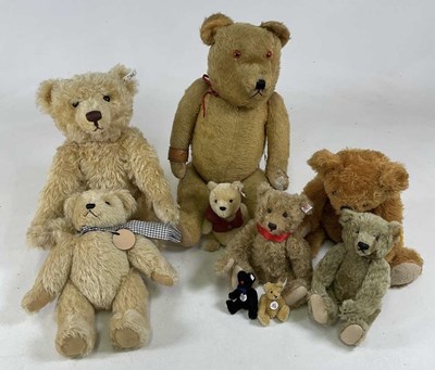 Lot 134 - A collection of Steiff and three other teddy...