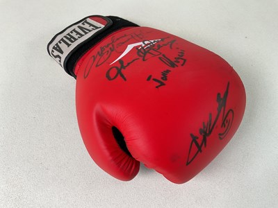 Lot 1966 - An Everlast multi-signed boxing glove...
