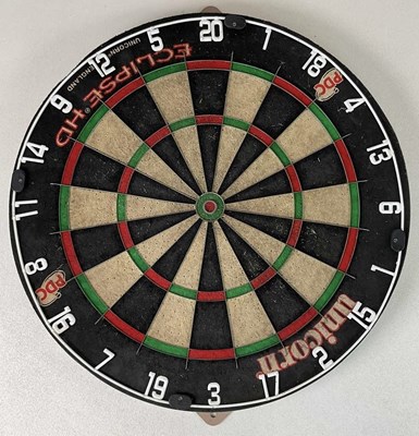 Lot 1971 - An official unicorn dartboard as used in the...