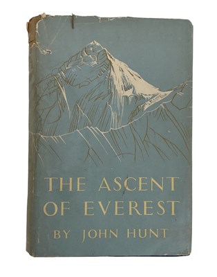 Lot 433 - JOHN HUNT; THE ASCENT OF EVEREST' published by...