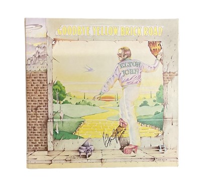 Lot 513 - ELTON JOHN; a copy of 'Goodbye Yellow Brick...