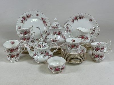 Lot 193 - ROYAL ALBERT; a quantity of tea ware in...