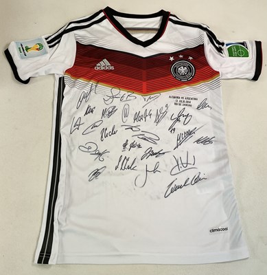 Lot 1941 - GERMANY; a replica international shirt for the...