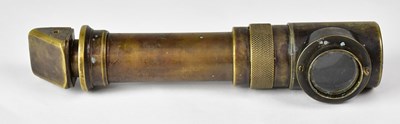 Lot 139 - A brass periscope, possibly for trench use in...