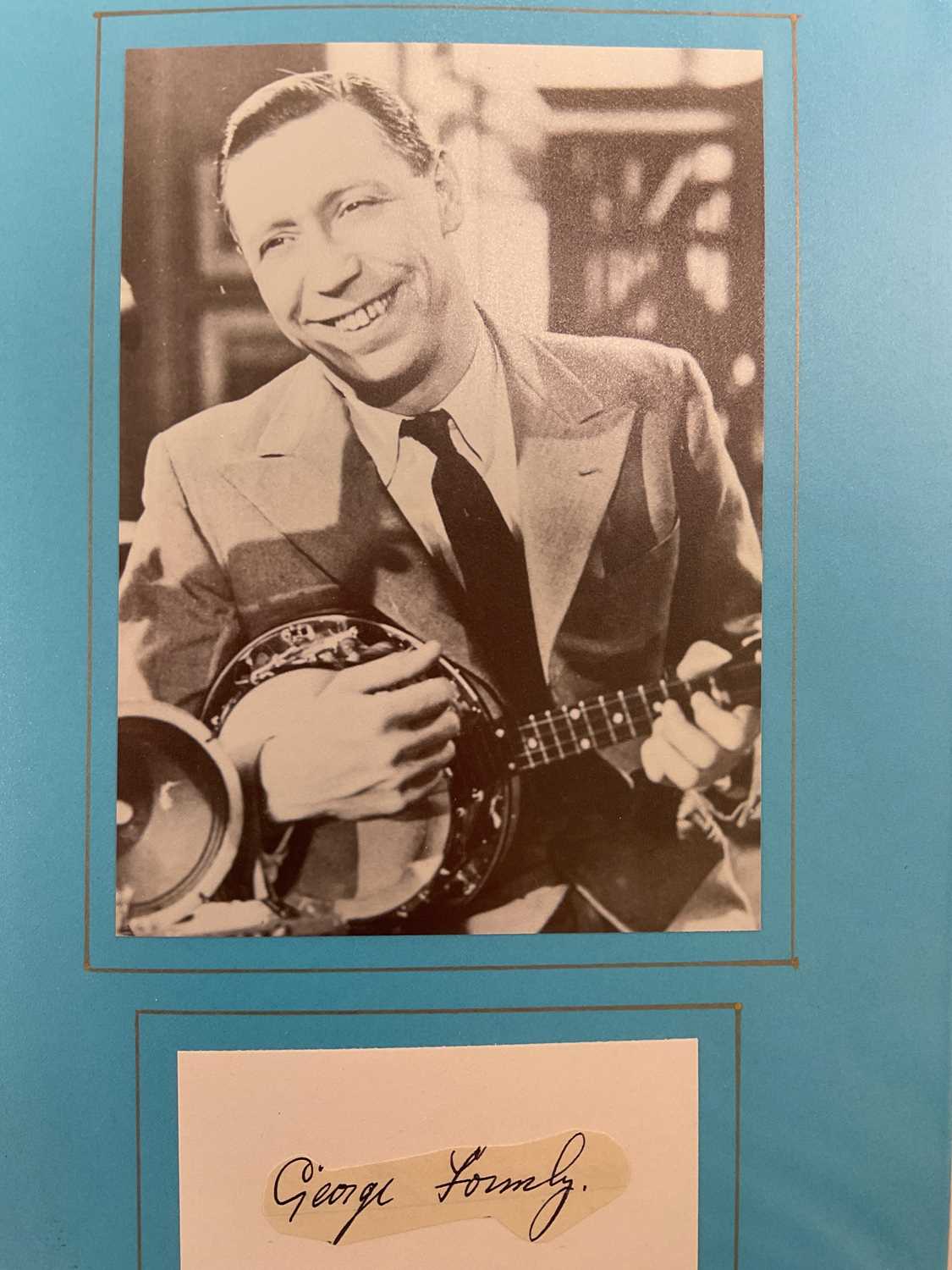 Lot 1562 - MOVIE & TV ACTORS/ACTRESSES; a green lever...