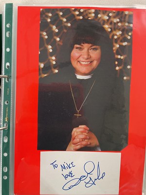 Lot 1562 - MOVIE & TV ACTORS/ACTRESSES; a green lever...