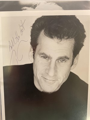 Lot 1562 - MOVIE & TV ACTORS/ACTRESSES; a green lever...