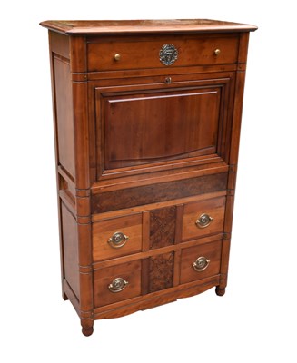 Lot 50 - A modern escritoire with single drawer above...