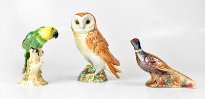 Lot 251 - BESWICK; a model of a barn owl, no. 1046,...