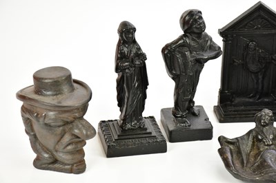 Lot 529 - A collection of Victorian and later cast iron,...