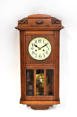 Lot 127 - An early 20th century oak cased American...