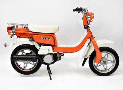 Lot 429 - SUZUKI; a 1979 FZ50 Moped in orange and...