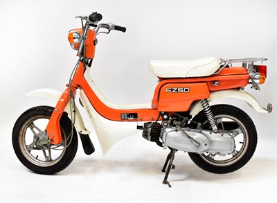 Lot 429 - SUZUKI; a 1979 FZ50 Moped in orange and...