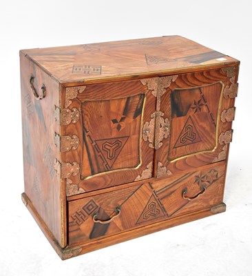 Lot 75 - An early 20th century Oriental inlaid...