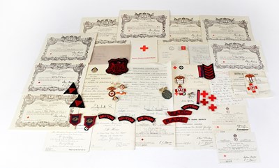 Lot 422 - BRITISH RED CROSS SOCIETY; a collection of...