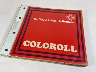 Lot 94 - COLOROLL; The David Hicks Collection of...