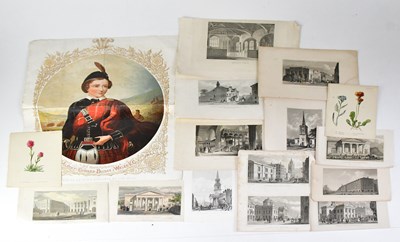 Lot 447 - A collection of 19th century prints relating...