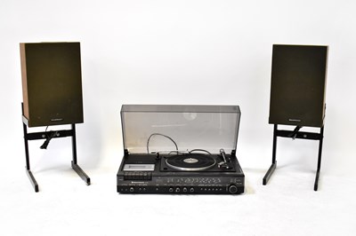 Lot 496 - A National Panasonic SG-1090L hi-fi unit and a...