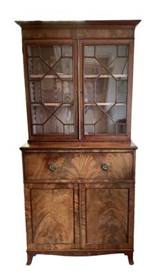 Lot 10 - An early 19th century mahogany secretaire...