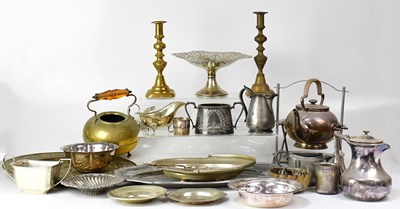 Lot 535 - A good quantity of predominantly silver-plated...