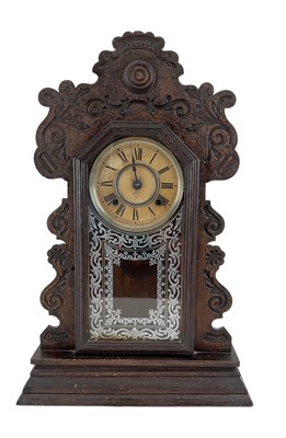 Lot 147 - ANSONIA CLOCK CO; an early 20th century mantel...