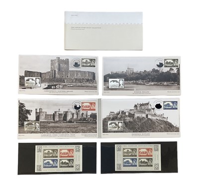 Lot 1214 - A Four Castle Stamp Ingot Collection and 50th...