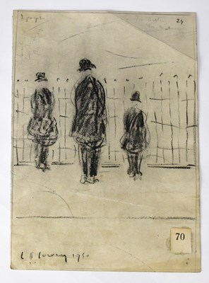 Lot 441 - LAURENCE STEPHEN LOWRY RBA RA (1887-1976);...