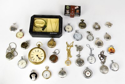 Lot 663 - A collection of modern pocket watches, a...