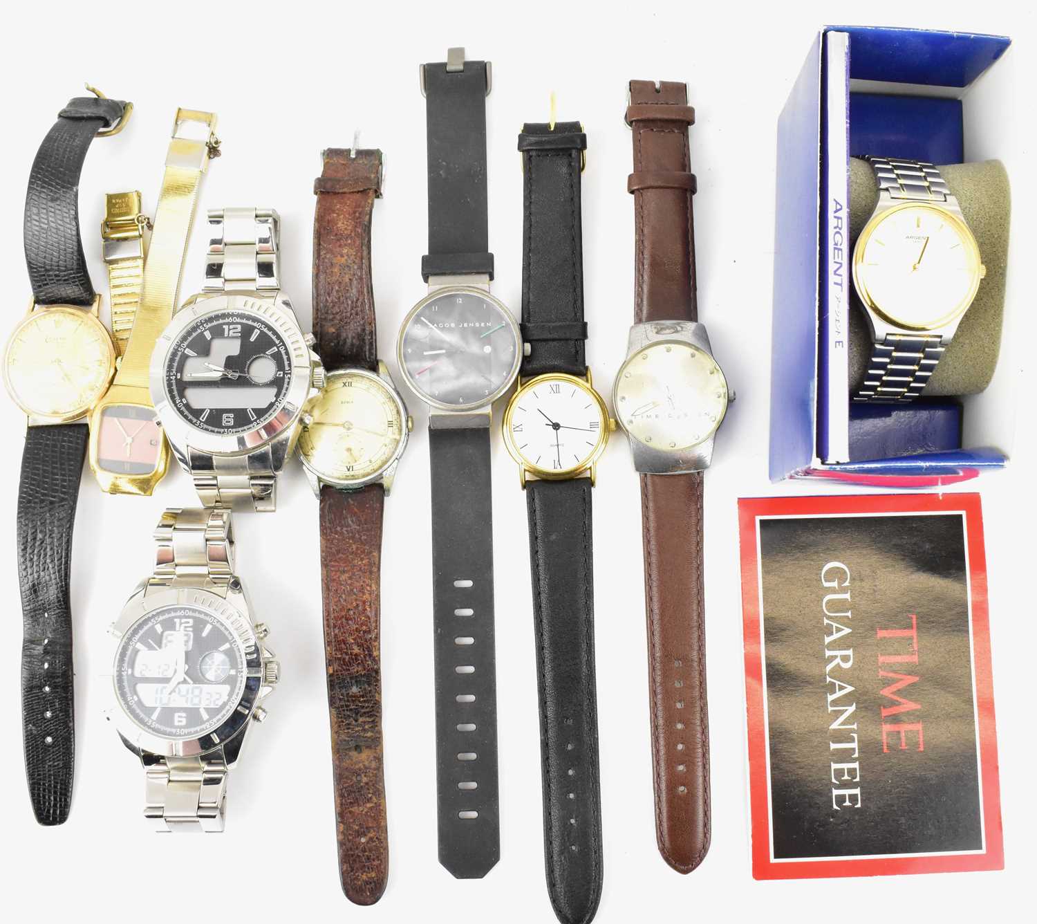 Lot 946 - Nine various wristwatches