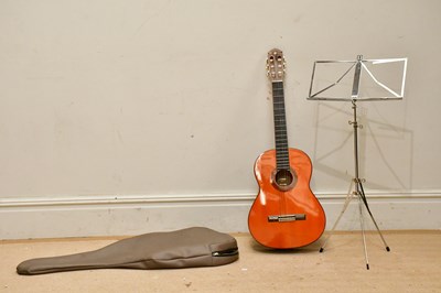 Lot 1164 - YAMAHA; a G-55 acoustic guitar, with soft case...