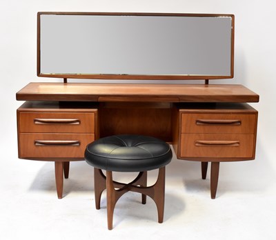 Lot 2 - G-PLAN; a mid-century teak three-piece bedroom...