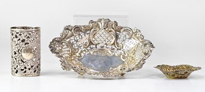 Lot 546 - LEVI & SALAMAN; a Victorian hallmarked silver...