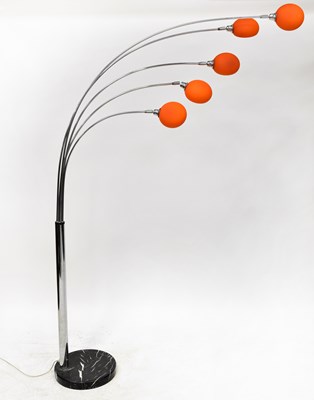 Lot 108 - A contemporary multi-strand standard lamp with...