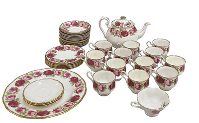 Lot 629 - ROYAL ALBERT; a part settting tea service...