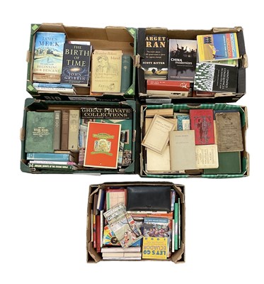 Lot 444 - Four boxes of mainly first edition and...